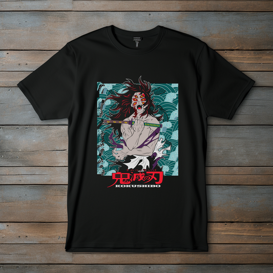 Camiseta Anime "Demon Slayer" – Edición Exclusiva Kokushibo