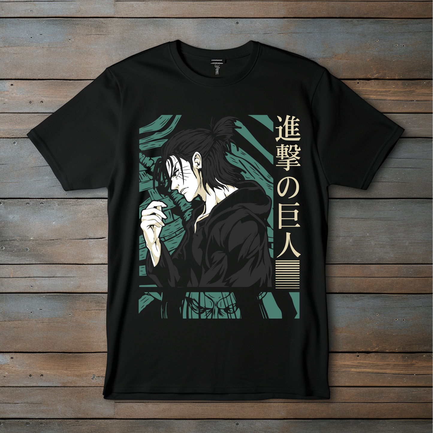 Camiseta Eren Jaeger - Ataque a los Titanes