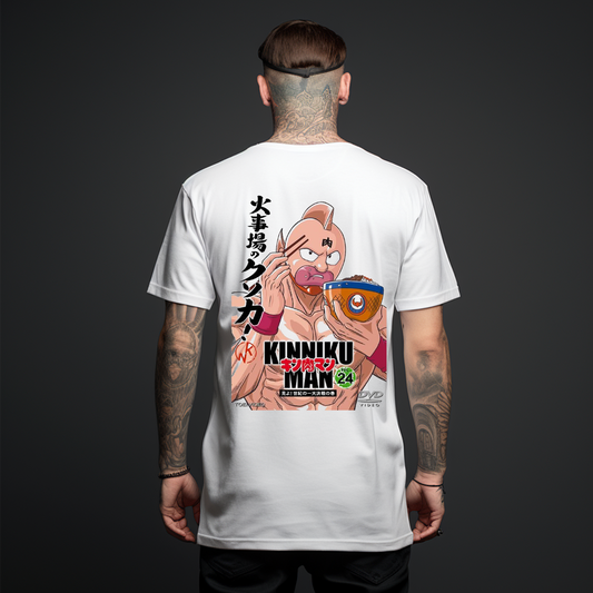 CAMISETA ANIME OVERSIZE KINNIKUMAN RAMEN