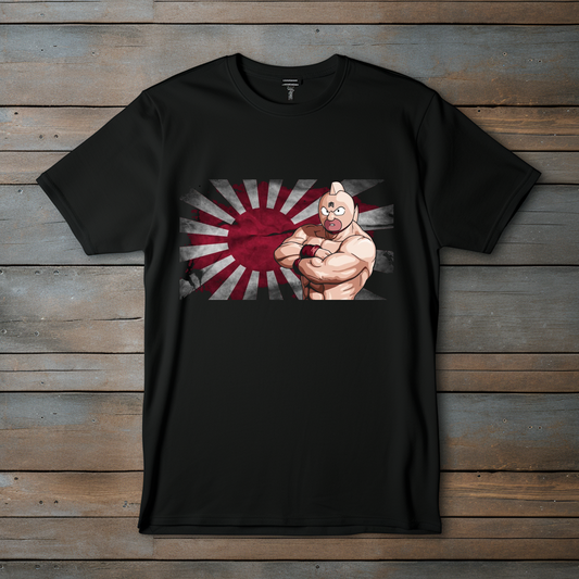 CAMISETA DE ANIME - DISEÑO EXCLUSIVO "Kinnikuman Rising Sun"