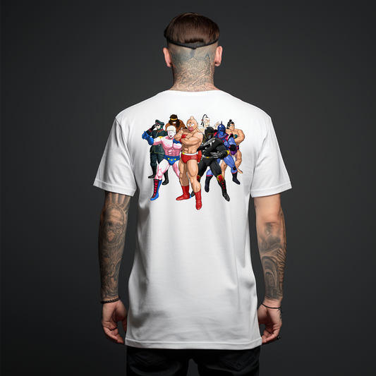 CAMISETA ANIME OVERSIZE KINNIKUMAN TEAM