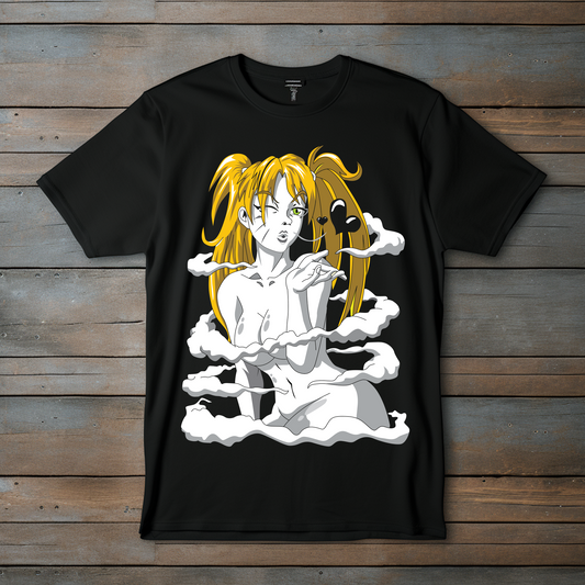 Camiseta Arte Anime – Edición Especial Mística y Seductora