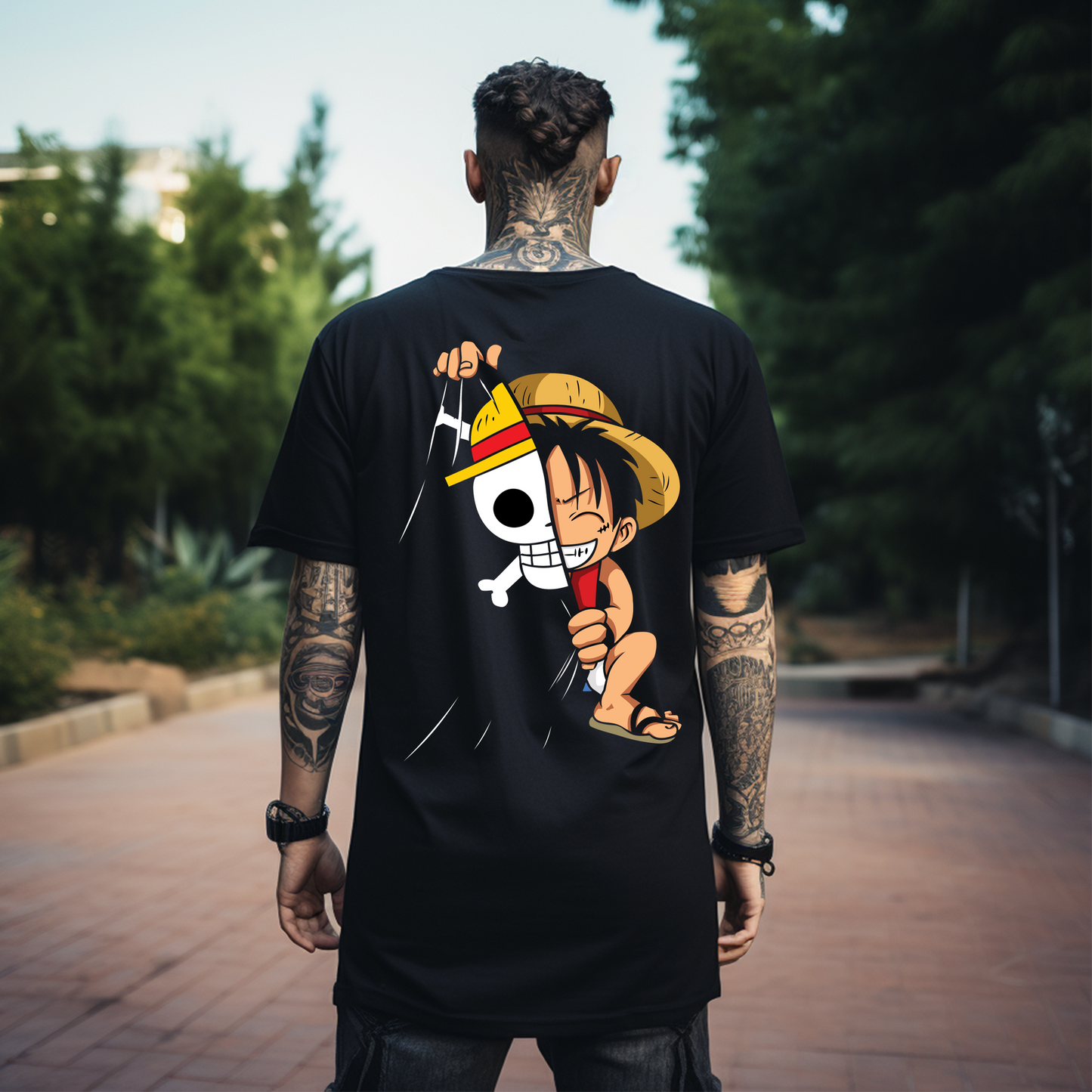 Camiseta "Chibi Luffy" de One Piece