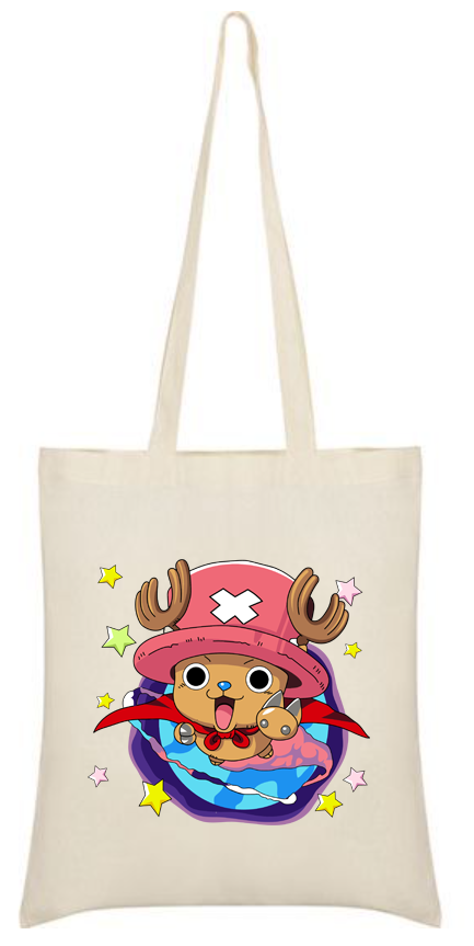 Bolsa Tote Anime  Diseño Exclusivo de Algodón Ecológico