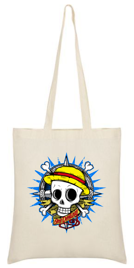 Bolsa Tote Anime Diseño Exclusivo de Algodón Ecológico