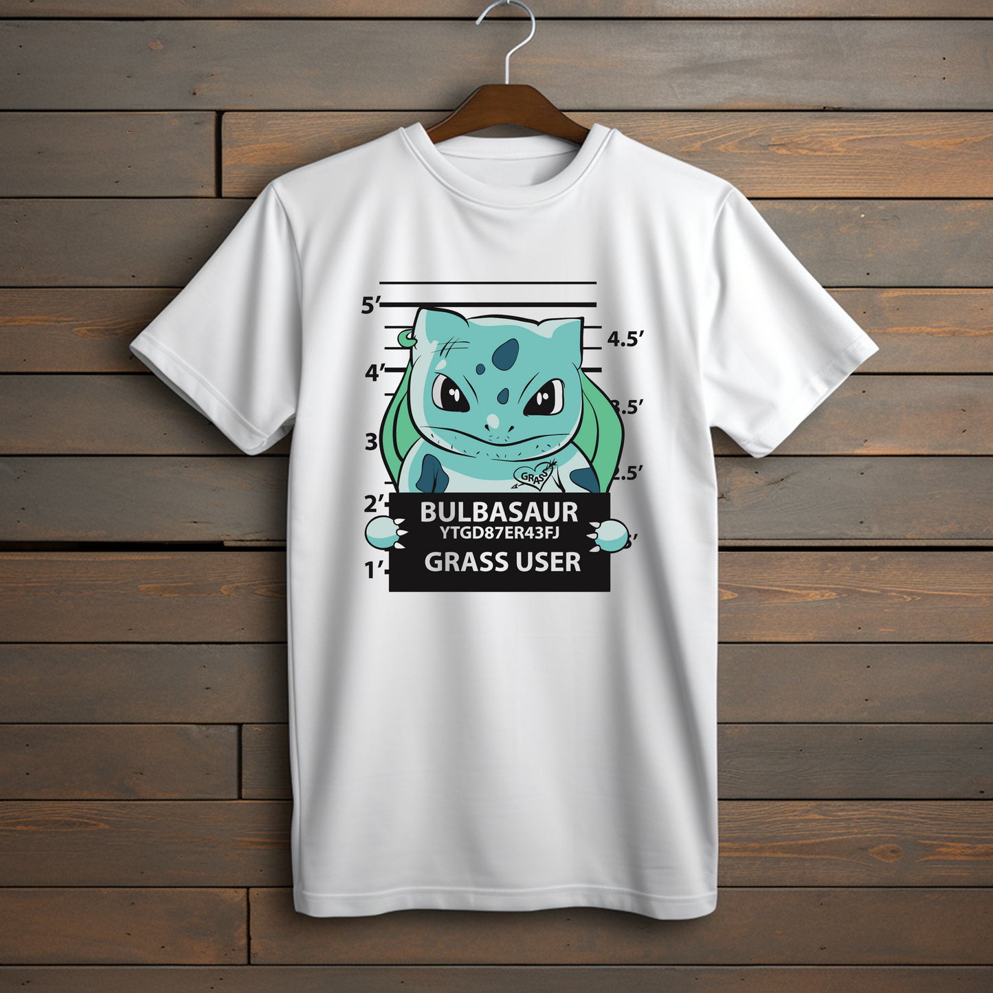 Camiseta Esencial - Bulbasaur Grass User