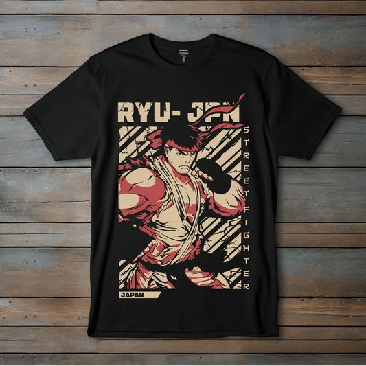 Camiseta Ryu – Edición clásica de Street Fighter