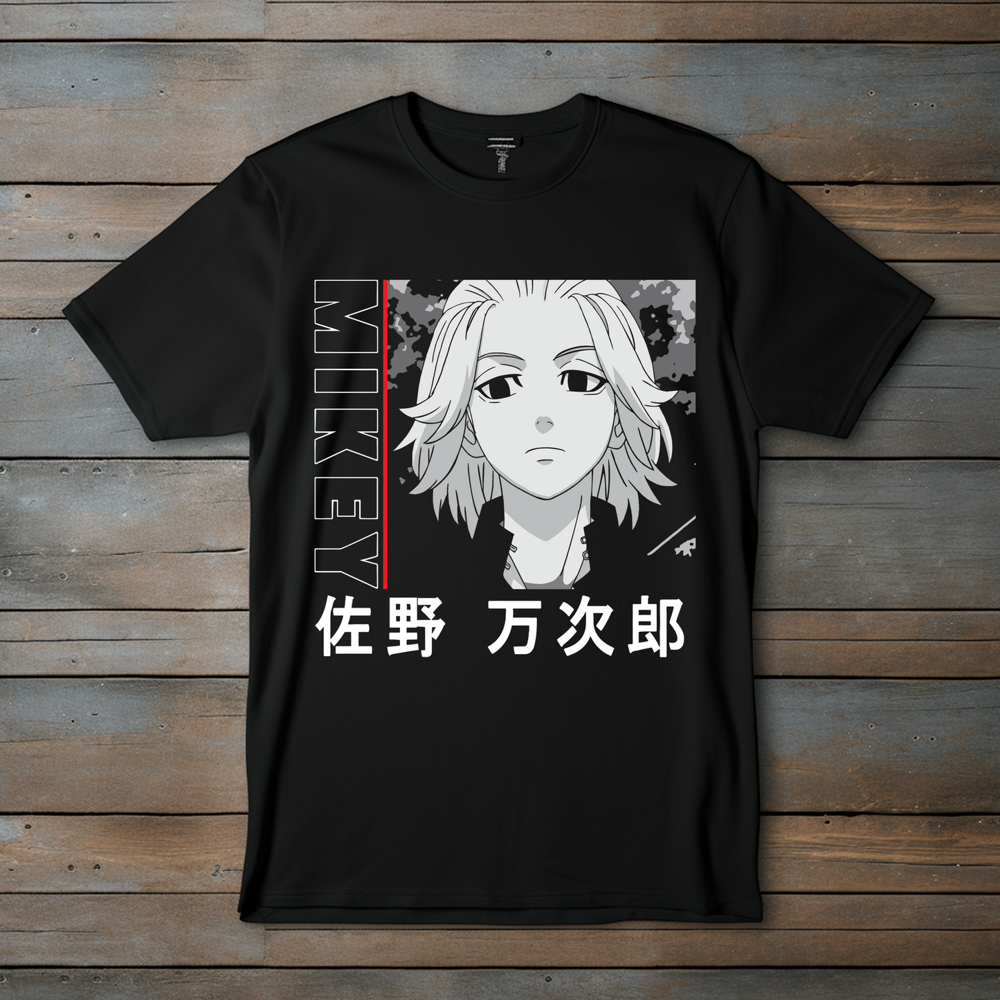 Camiseta Esencial Tokyo Revengers – Mikey: Líder Imparable