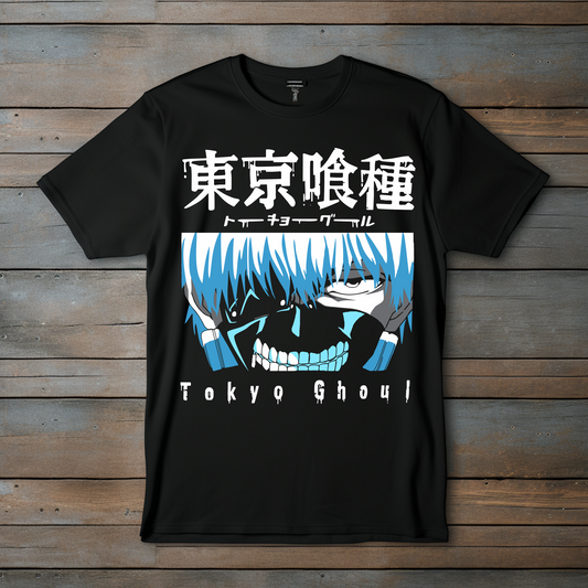 Camiseta Tokyo Ghoul – Kaneki Ken "Mirada Aterradora" | Edición Limitada