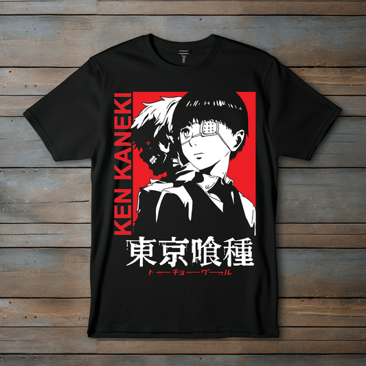 Camiseta Tokyo Ghoul – Ken Kaneki Dualidad