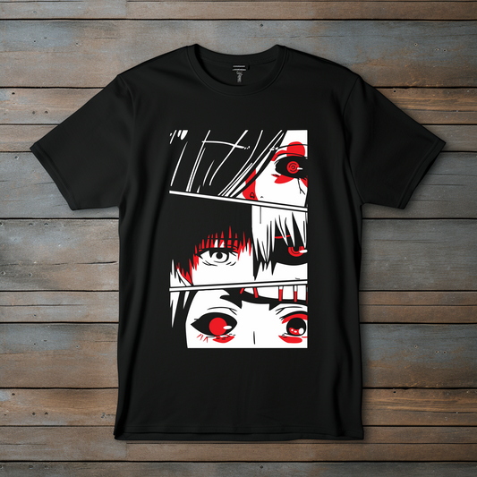 Camiseta Tokyo Ghoul - Miradas Intensas | Edición Especial