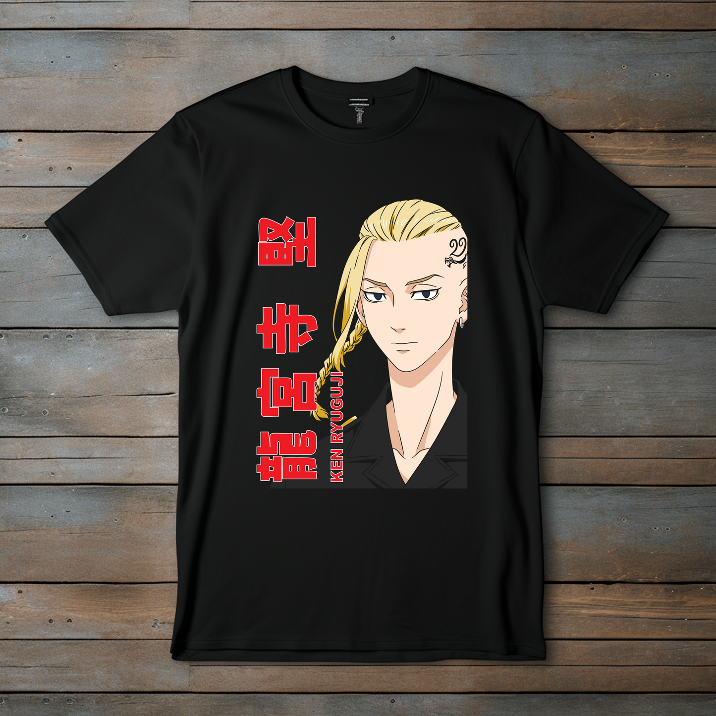 Camiseta Esencial Ken Ryuguji – El Inquebrantable de Tokyo Revengers