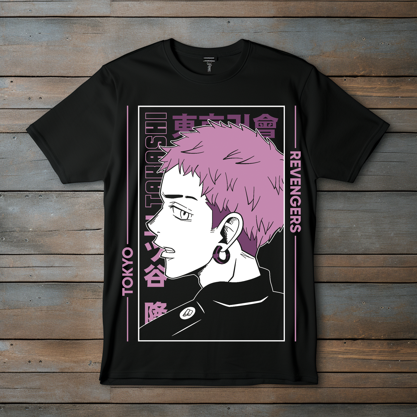 Camiseta Esencial "Takashi Mitsuya – Elegancia Rebelde