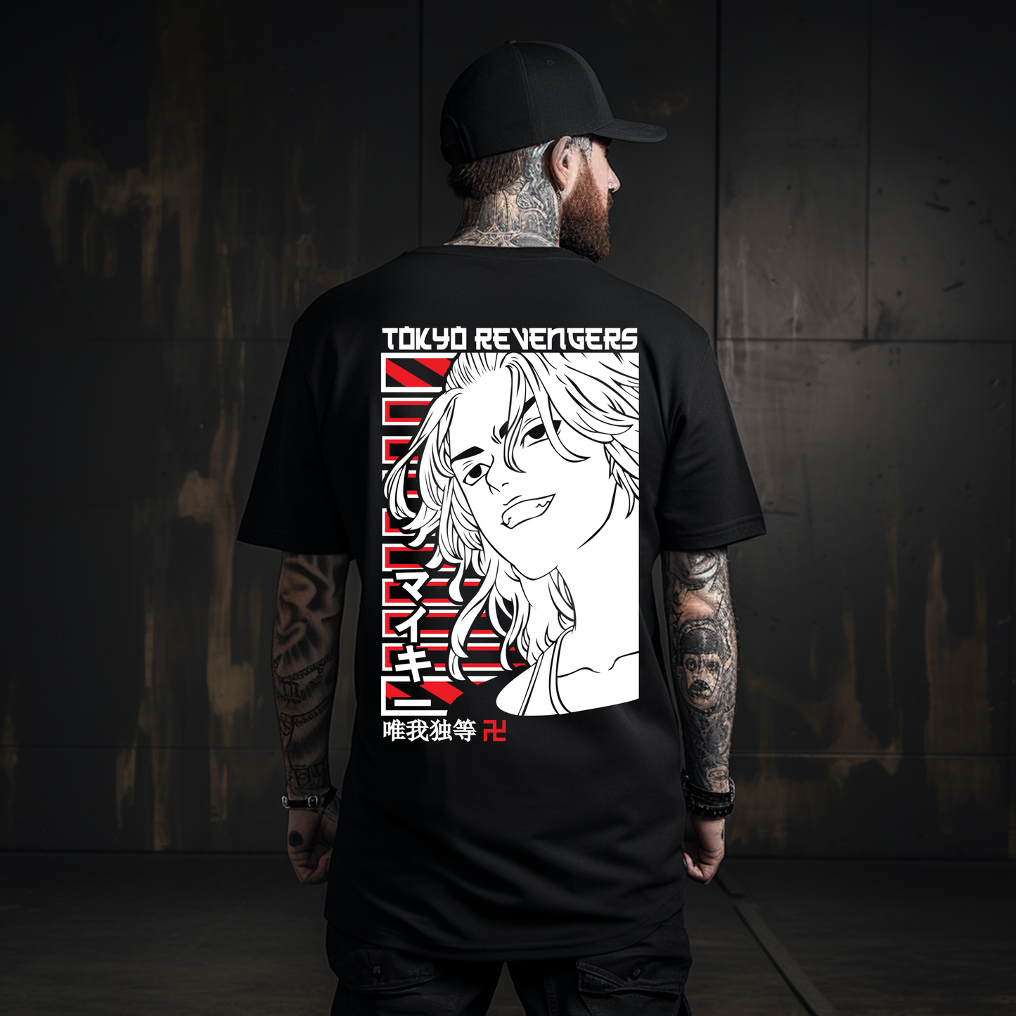 Camiseta Oversize "Tokyo Revengers – Baji Keisuke Edición Especial