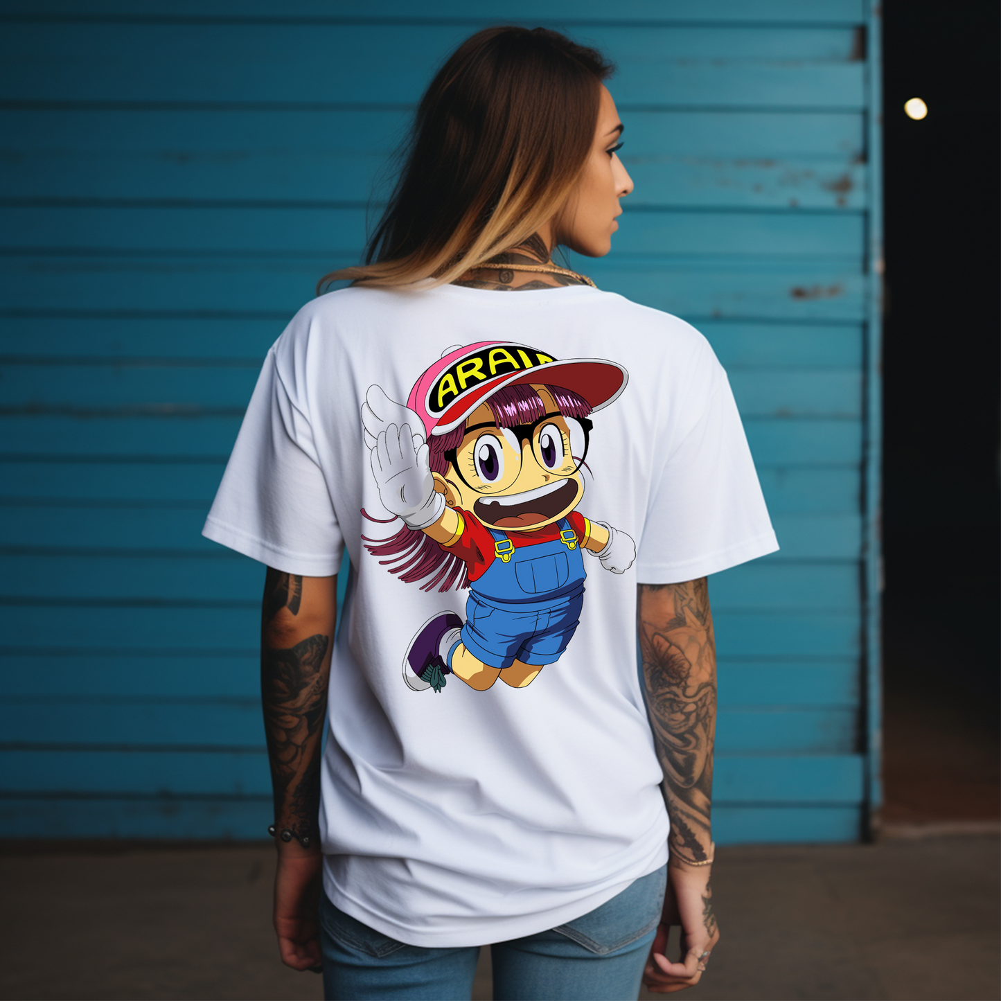 Camiseta Oversize Anime - Arale Norimaki