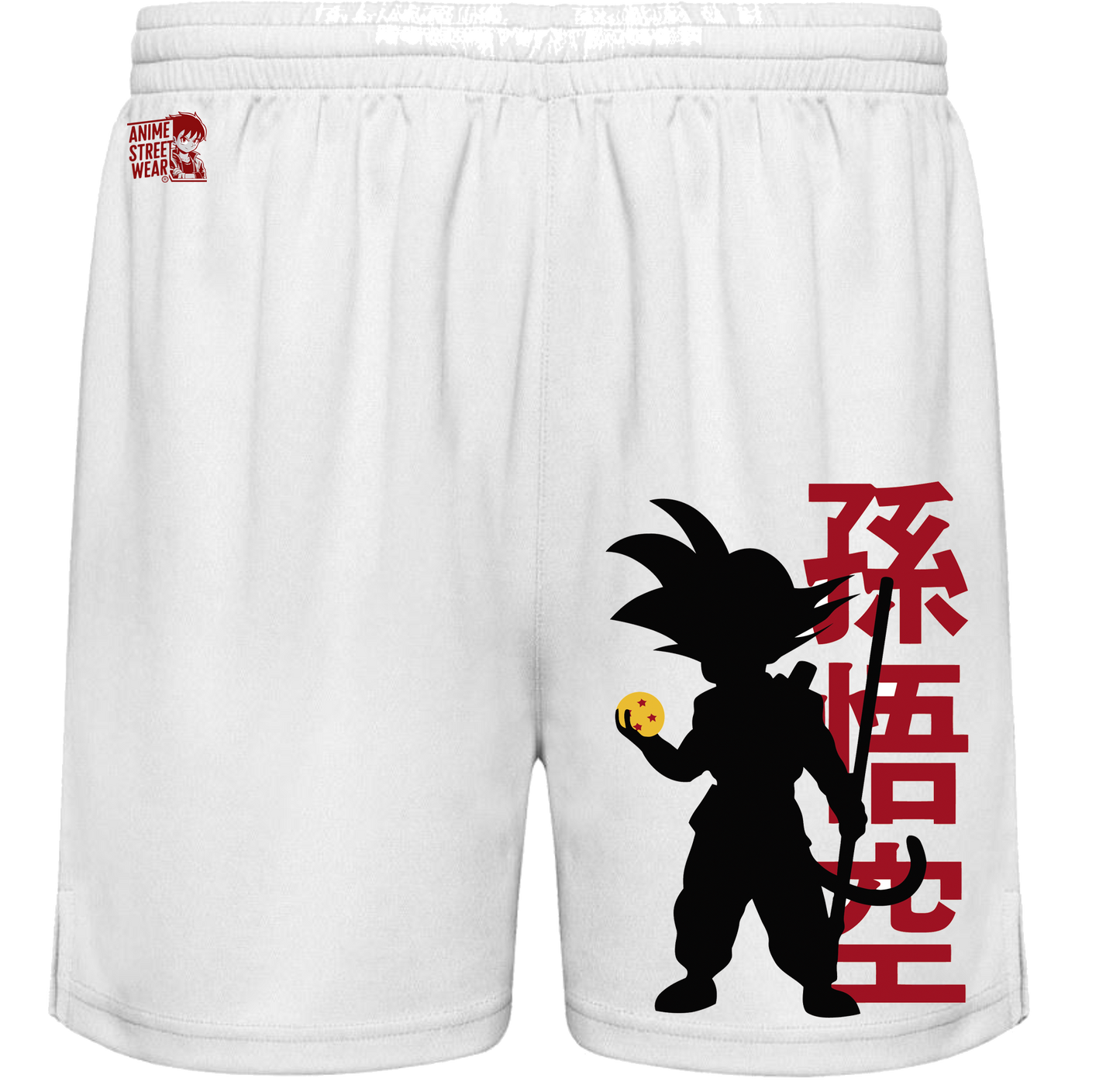Bañador Blanco Goku Niño – Búsqueda Legendaria