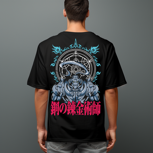 CAMISETA ANIME OVERSIZE Fullmetal Alchemist